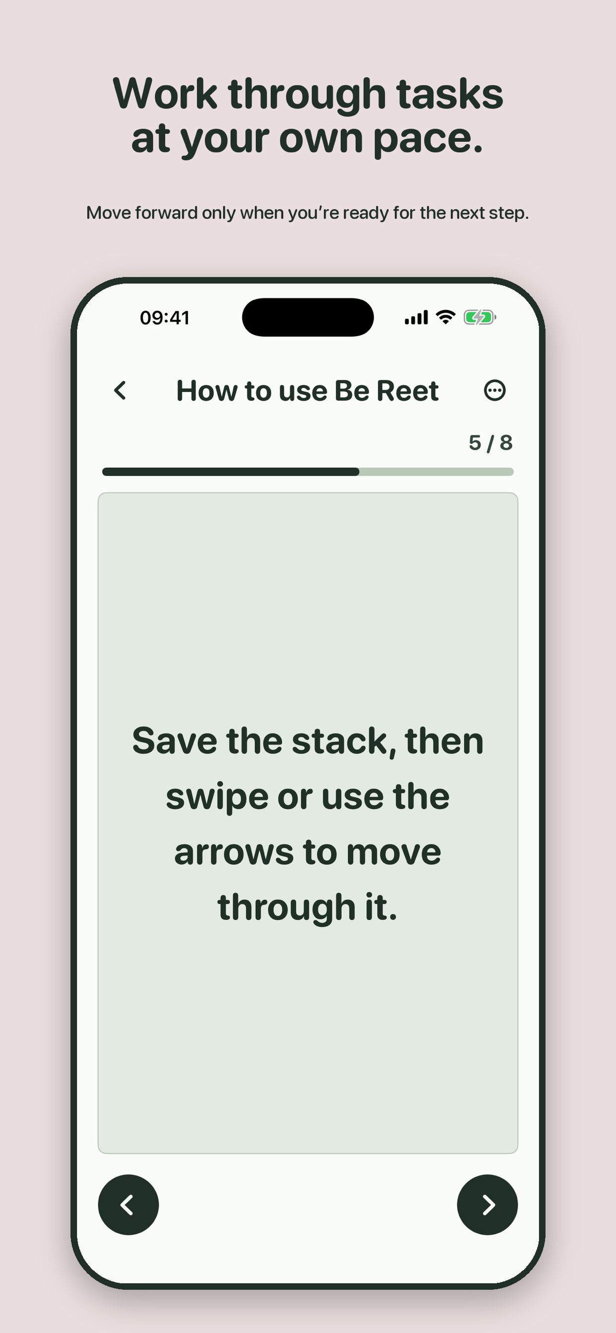Complete tasks your way