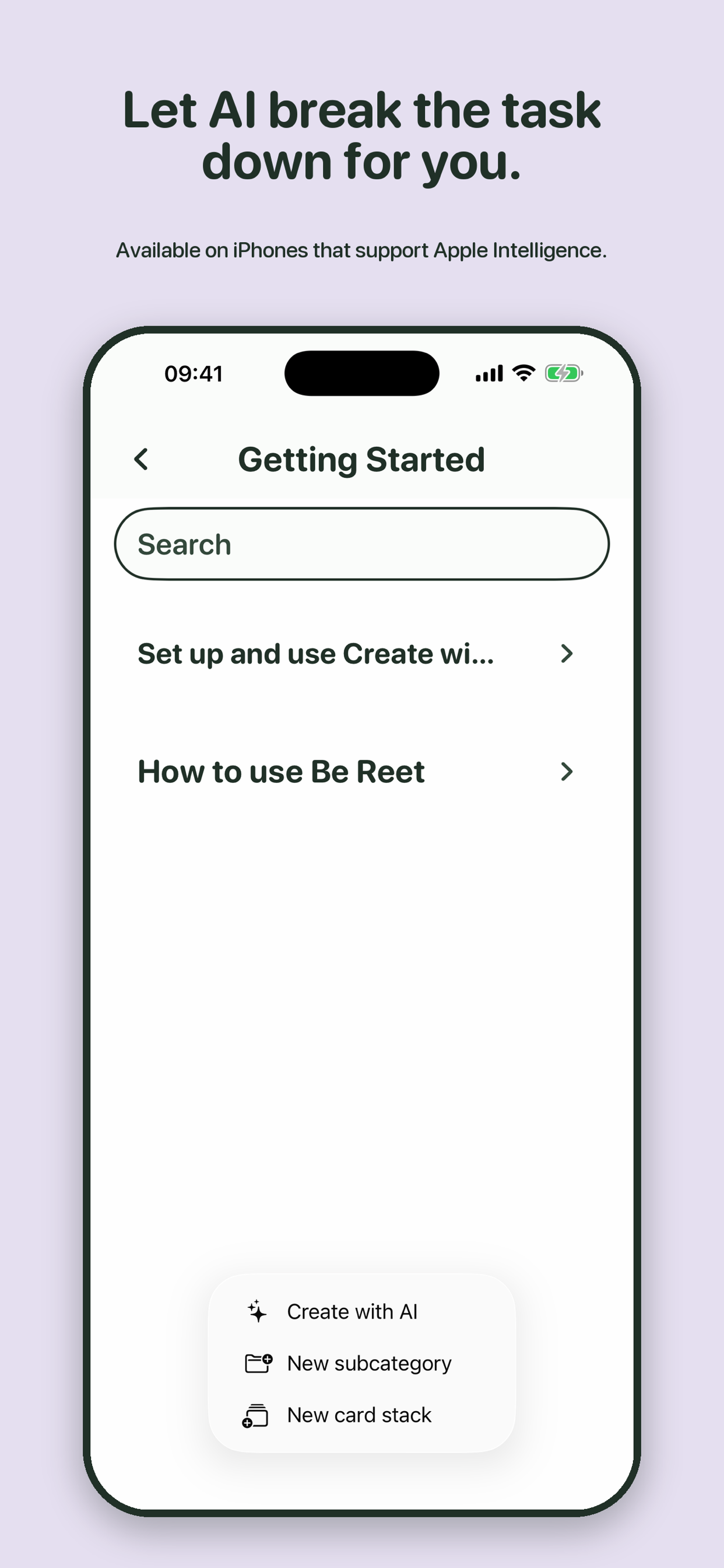 Create with AI